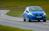 Vauxhall Corsa VXR cornering