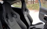 Vauxhall Corsa VXR Recaro seats