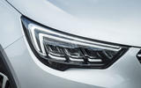 Vauxhall Crossland X LED headlights