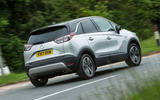 Vauxhall Crossland X rear cornering