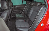 Vauxhall Insignia Grand Sport rear seats