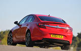 Vauxhall Insignia rear cornering