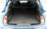Boot space beats that of all premium rivals; it’s well shaped and the floor is flat Vauxhall Insignia VXR estate boot space