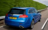 Vauxhall Insignia VXR estate rear