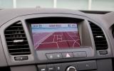 There's no touch screen, unlike in many rivals Vauxhall Insignia VXR infotainment system