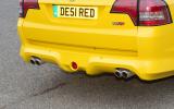 Vauxhall VXR8 Maloo quad-exhaust