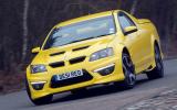 Vauxhall VXR8 Maloo cornering