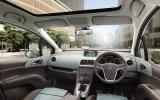 Vauxhall Meriva interior: first pics