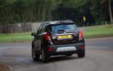 The Vauxhall Mokka has a keen steer and feels secure
