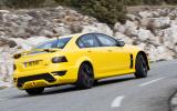 Vauxhall VXR8 hard rear cornering
