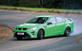 Vauxhall VXR8 GTS-R drifting