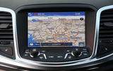 Vauxhall VXR8 GTS-R sat nav system
