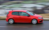 Volkswagen Golf R side profile