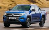 Volkswagen Amarok front driving Volkswagen Amarok front driving