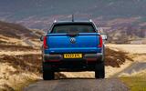 Volkswagen Amarok rear driving Volkswagen Amarok rear driving