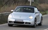 VW Beetle Cabriolet scooped