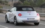 VW Beetle Cabriolet scooped