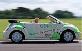 Human waste-powered Beetle