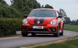 Volkswagen Beetle cornering