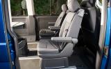 Volkswagen Caravelle rear seating