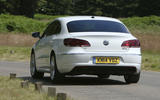 Volkswagen CC rear cornering