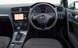 Volkswagen e-Golf dashboard