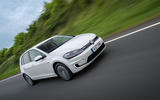 Volkswagen e-Golf front quarter