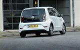 Volkswagen e-Up rear cornering