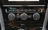 Volkswagen Golf climate controls