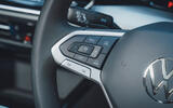 Volkswagen Golf eHybrid 2024 review steering wheel controls 38 Volkswagen Golf eHybrid 2024 review steering wheel controls 38