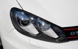 Headlights are spectacularly good when fitted with optional bi-xenon gas discharge bulbs Volkswagen Golf GTI headlights
