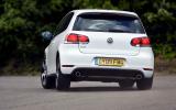 VW has found a close to ideal balance between the GTI’s ride and handling in all normal situations Volkswagen Golf GTI rear cornering