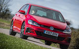 Volkswagen Golf GTI cornering