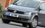 Facelifted Golf Plus gets the VW corporate nose Volkswagen Golf Plus front end