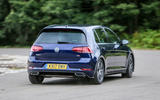 Volkswagen Golf rear cornering