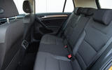 Volkswagen Golf rear seats