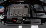 The 1.6-litre 103bhp diesel may sound weedy, but it isn't 1.6-litre Volkswagen Passat diesel engine