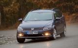 Big on refinement and hush, but lacking any real driver involvement Volkswagen Passat cornering