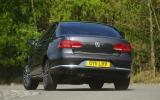 Volkswagen Passat rear cornering