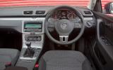 A remarkable amount of adjustment ensures a good driving position Volkswagen Passat dashboard