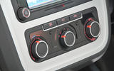 Volkswagen Scirocco climate controls