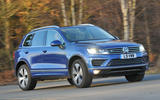 Volkswagen Touareg cornering
