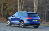 Volkswagen Touareg rear cornering