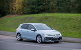 Volkswagen Golf GTE   front distance  Volkswagen Golf GTE   front distance