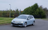 Volkswagen Golf GTE review   hard cornering Volkswagen Golf GTE review   hard cornering