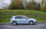 Volkswagen Golf GTE review   side angle Volkswagen Golf GTE review   side angle
