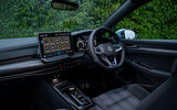 Volkswagen Golf GTE review side interior Volkswagen Golf GTE review side interior