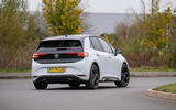 Volkswagen ID 3 GTX review   rear cornering Volkswagen ID 3 GTX review   rear cornering