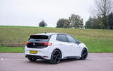 Volkswagen ID 3 GTX review static rear corner Volkswagen ID 3 GTX review static rear corner