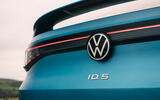 Volkswagen ID 5 rear badge and spoiler Volkswagen ID 5 rear badge and spoiler